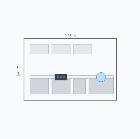 Plan implantation cuisine Madrid
