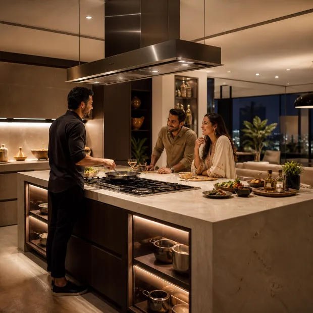 Zone de cuisson