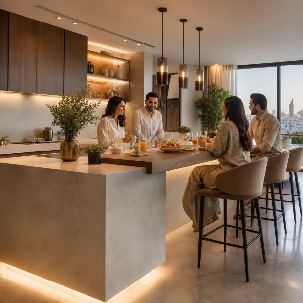 Bar et espace repas